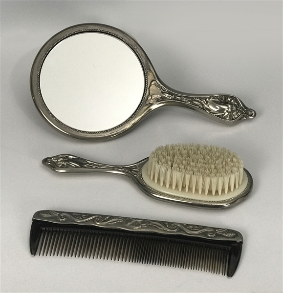 Marilyn Monroe’s Hair Brush, Comb & Make-up Mirror From Her Longtime Hollywood Make-up Artist Allan "Whitey" Snyder