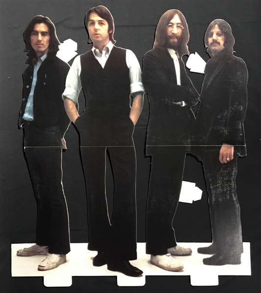 1995-96 Group of Six Record Store Standees and Counter Cards for <em>The Beatles Anthology Volumes I, II and III</em> - Never Assembled in Original Boxes!