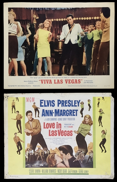 Collection of 1960s Elvis Presley Lobby Cards, 8 x 10s and Pressbooks (28 Pieces) Featuring <em>Viva Las Vegas</em>, <em>Blue Hawaii</em> and <em>Girl Happy</em>
