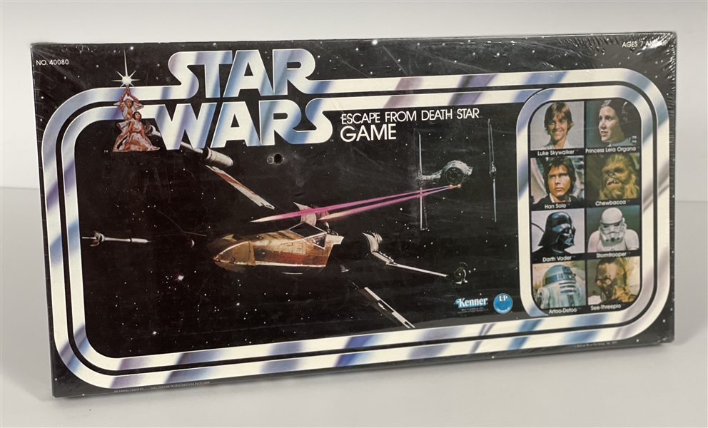 1977 Kenner "Star Wars Escape from The Death Star" Board Game - Still Sealed in Pictorial Box!