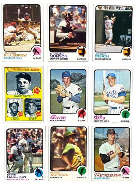 1973 Topps Baseball Complete Set (660)