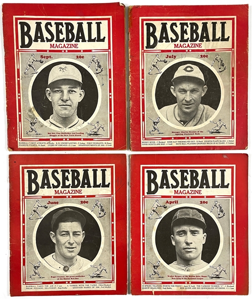 1920s to 1940s <em>Baseball Magazine</em> Collection of 47