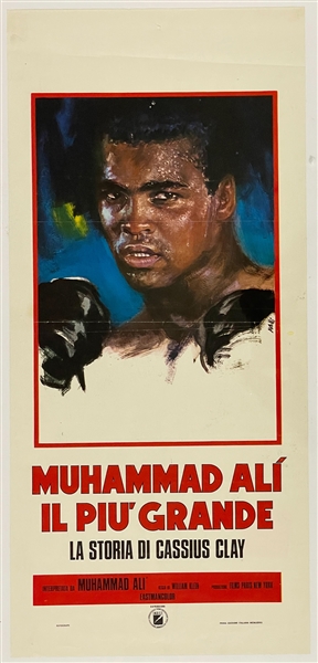 Muhammad Ali Foreign Movie Poster Collection of Eight (8) Including <em>The Greatest</em> and <em>Freedom Road</em>
