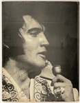 1970s Elvis Presley Signed Black-and-White Promotional Poster - Inscribed to Memphis Mafia Member Jerry Schilling and His Wife Sandy - with LOA from Graceland Authenticated