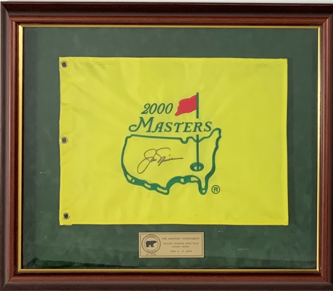 Jack Nicklaus Signed 2000 Masters Flag - “Golden Bear” Limited Edition (301/2000)