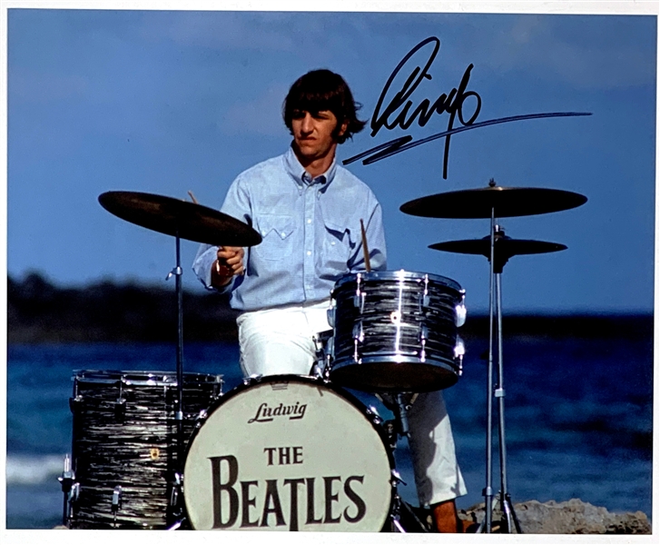 Ringo Starr Signed Photograph from <em>HELP!</em>