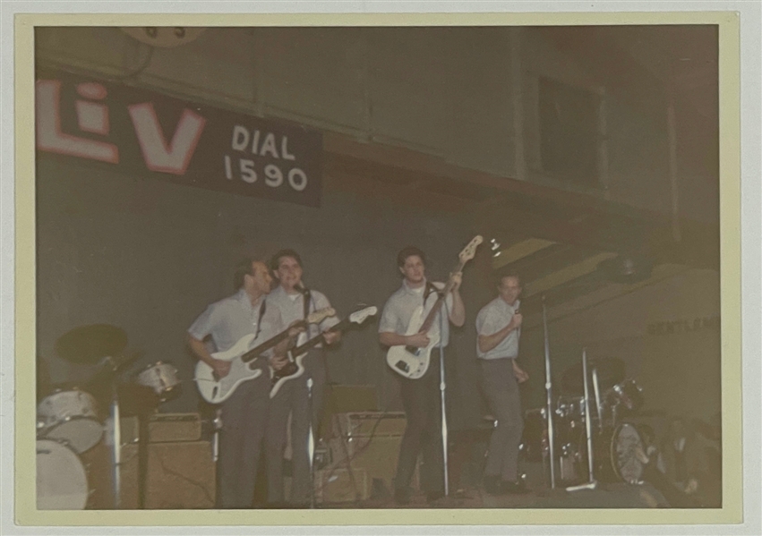 Group of 12 1963 Unpublished Photographs of The Beach Boys Performing in Concert in San Jose, California