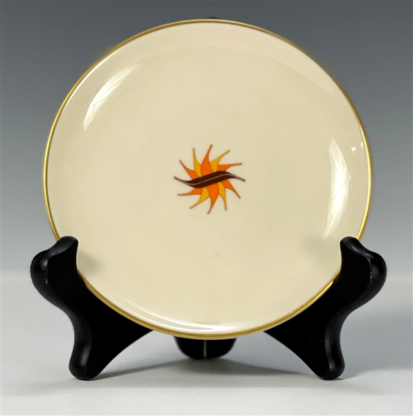 Frank Sinatra Personally Owned and Used Piece of China from His Gulfstream II Private Jet