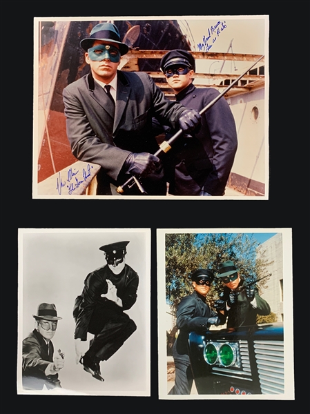 Van Williams Signed Oversized 11 x 14 <em>Green Hornet</em> Photo – Signed “The Green Hornet” and “My Friend Bruce Lee as Kato” - BSA