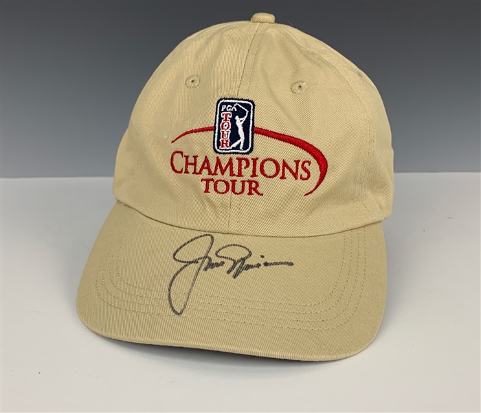 Jack Nicklaus Signed PGA Champions Tour Hat (BAS)