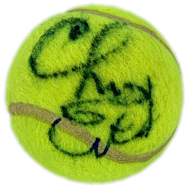 Chris Evert Signed Tennis Ball (BAS)