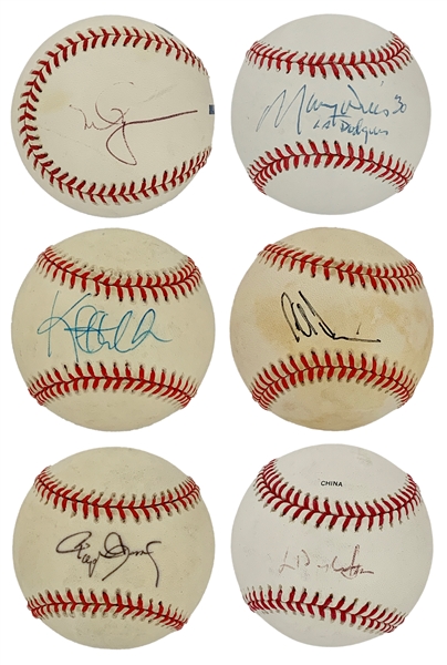 Baseball Superstars Signed Baseball Collection of 11 (BAS)