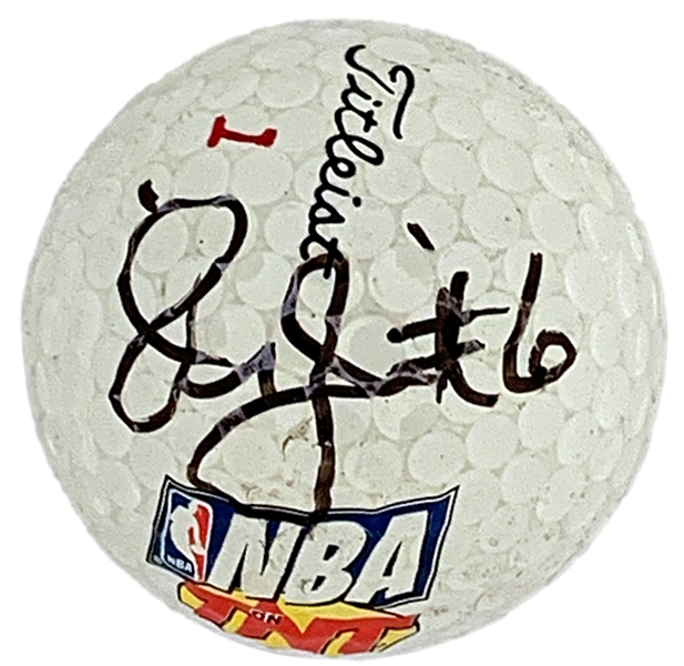 Julius "Dr. J" Erving Signed Golf Ball - Signed "Dr. J. #6" (BAS)