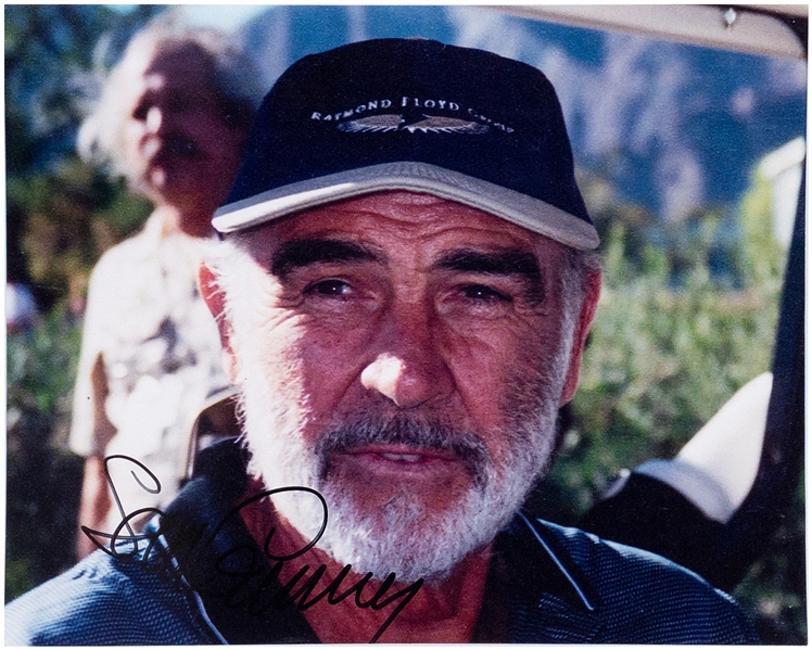Sean Connery Signed 8 x 10 Photo – The ONLY 007 James Bond (BAS)