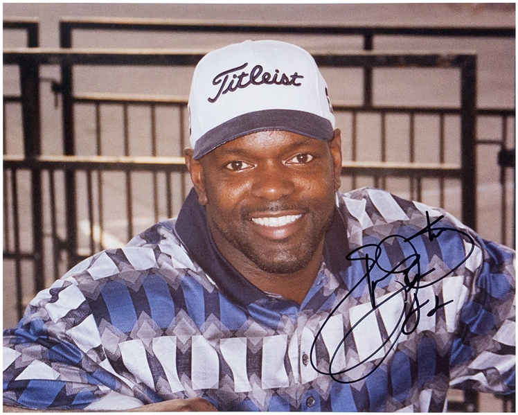 Emmitt Smith Signed 8 x 10 Photo – NFL All-Time Rushing Leader (BAS)