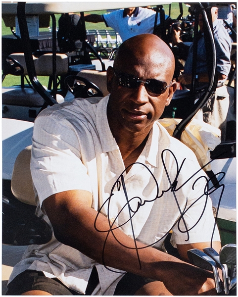 Eric Dickerson Signed 8 x 10 Photo – Rams Hall of Fame Running Back (BAS)