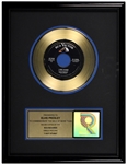 RIAA Gold Record Award for Elvis Presleys 1958 Single “I Got Stung””