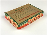 1952 Topps Baseball 5-Cent Display Box 