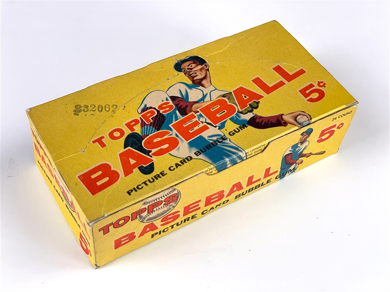 1956 Topps Baseball 5-Cent Display Box - Undated