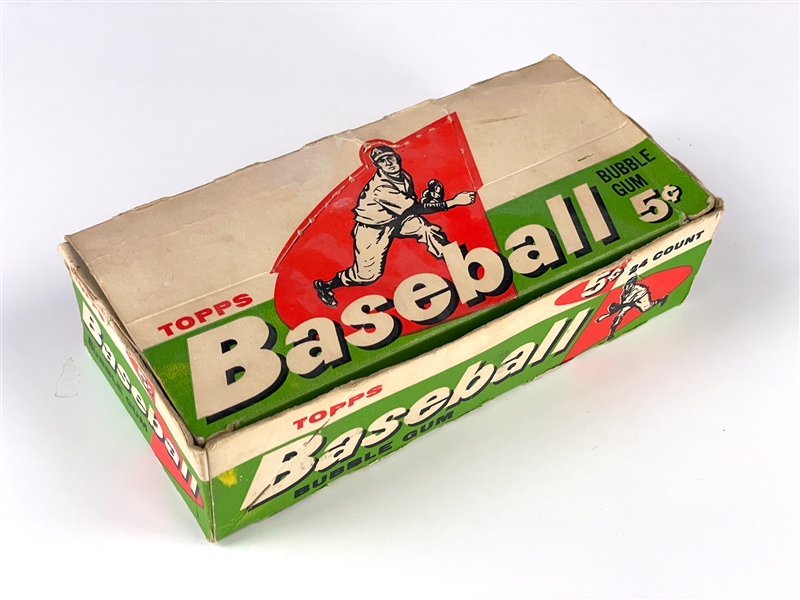 1958 Topps Baseball 5-Cent Display Box - Undated