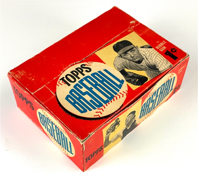 1960 Topps Baseball 1-Cent Display Box - Undated