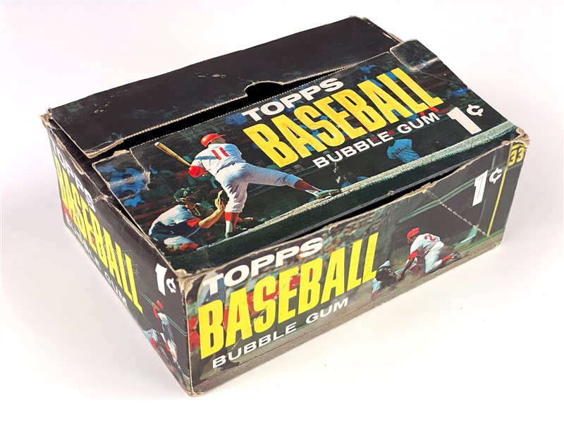 1963 Topps Baseball 1-Cent Display Box 