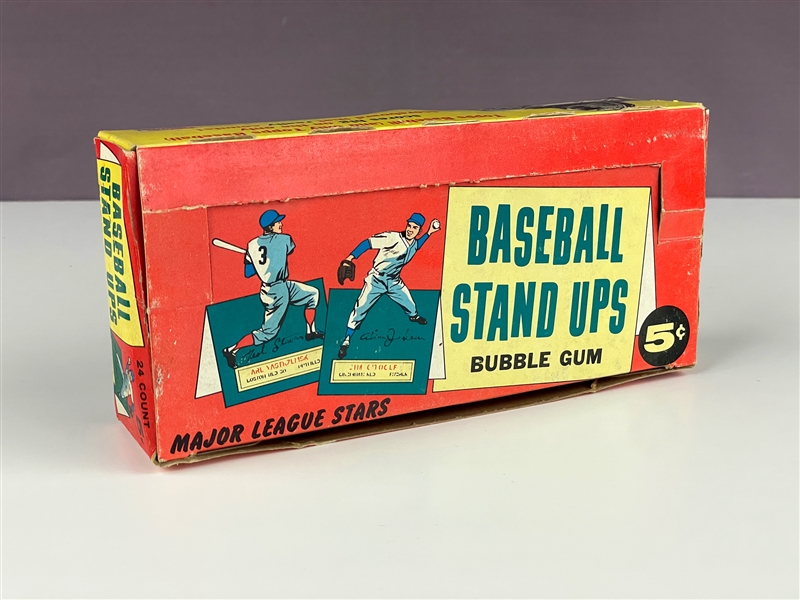 1964 Topps Baseball Stand Ups 5-Cent Display Box