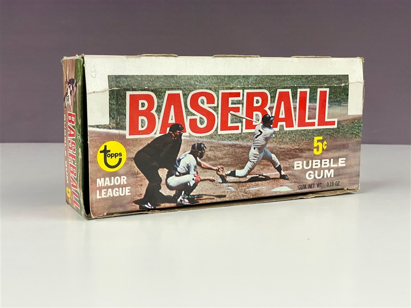 1968 Topps Baseball 5-Cent Display Box