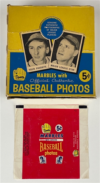 1960 Leaf Baseball 5-Cent Display Box - Variation 