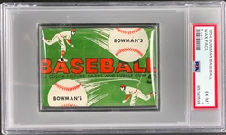 1954 Bowman Baseball Unopened 5-Cent Pack - PSA EX-MT 6