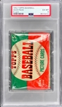 1952 Topps Baseball Unopened 5-Cent Pack - PSA EX-MT 6