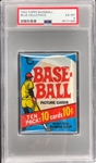 1969 Topps Baseball Unopened 10-Cent Pack - PSA EX-MT 6