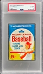 1963 Fleer Baseball Unopened 5-Cent Pack - PSA EX-MT 6