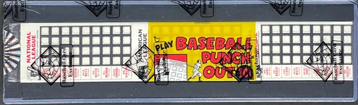 1967 Topps Baseball Punch-Outs 10-Cent Unopened Pack - BBCE Encapsulated
