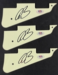 Joe Bonamassa Trio of Signed Les Paul Pick Guards  (PSA/DNA)
