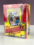 1983 Topps Baseball Unopened Wax Box - 36 Packs (BBCE Encapsulated)