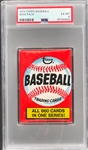 1974 Topps Baseball Unopened Wax Pack  - PSA EX-MT 6