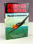 Adolf Galland (WWII German Flying Ace) Signed Biography <em>Fighter General</em> (PSA/DNA)