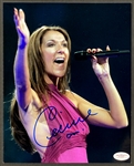 Celine Dion Signed 8x10 Photo (JSA)