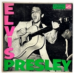 1956 <em>ELVIS PRESLEY</em> LP (LPM-1254) - Elvis Debut Record! - Dark Pink Cover Variation