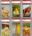 1953 Bowman Color PSA-Graded Complete Set (160) - Incl. #59 Mickey Mantle PSA EX 5 and 150 Cards PSA EX 5 or Better