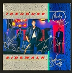 Icehouse Band-Signed Album <em>Sidewalk</em>  with Iva Davies and 5 Others (Beckett)