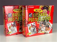1982 Donruss Baseball Unopened Wax Boxes (2) - 36 Packs in Each (BBCE Encapsulated)