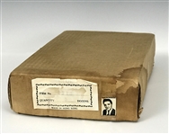 1956 Complete Shipping Case of 60 Elvis Presley Photo Viewers with All 60 Photos Still on The Strips - An Incredible Survivor!