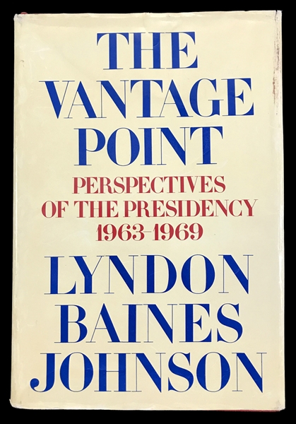 Elvis Presley Owned Copy of <em>The Vantage Point: Perspectives of the Presidency 1963-1969</em> by Lyndon Johnson