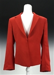 Prince Owned and Worn Red "Gianni Versace Couture" Suit