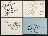 All Four Members of The Rutles Signed Pages - Eric Idle, Neil Innes, Ricky Fataar and John Halsey