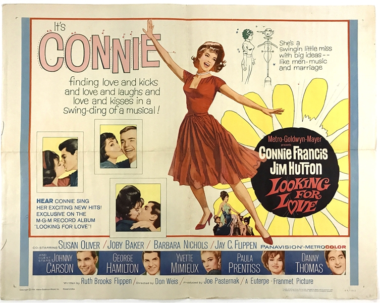 Group of Six 1950s and 1960s Movie Posters from the Personal Collection of Debbie Reynolds
