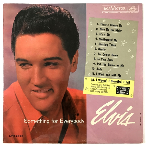 Elvis Presley LPM-2370 <em>Something For Everybody</em> LP Rare MONO Version-STILL SEALED!