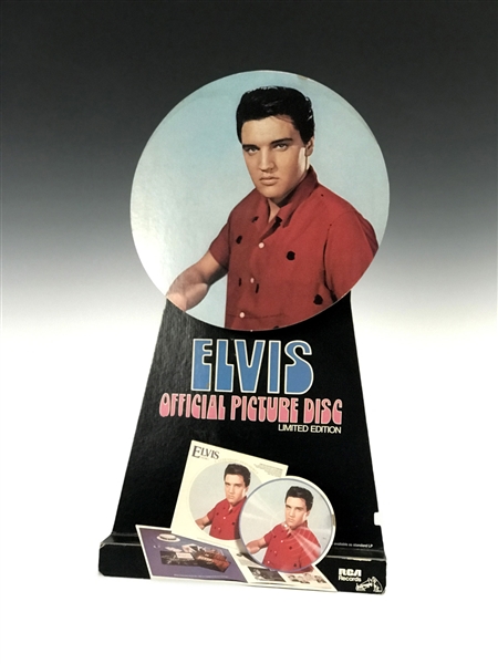 1979 RCA Record Store Advertising Counter Card for <em>Elvis: A Legendary Performer - Volume 3</em>